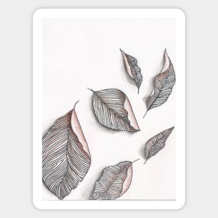 Dry Leaves Sticker